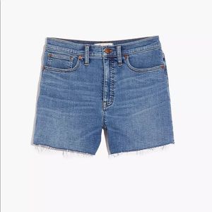 Madewell High Rise Denim Shorts